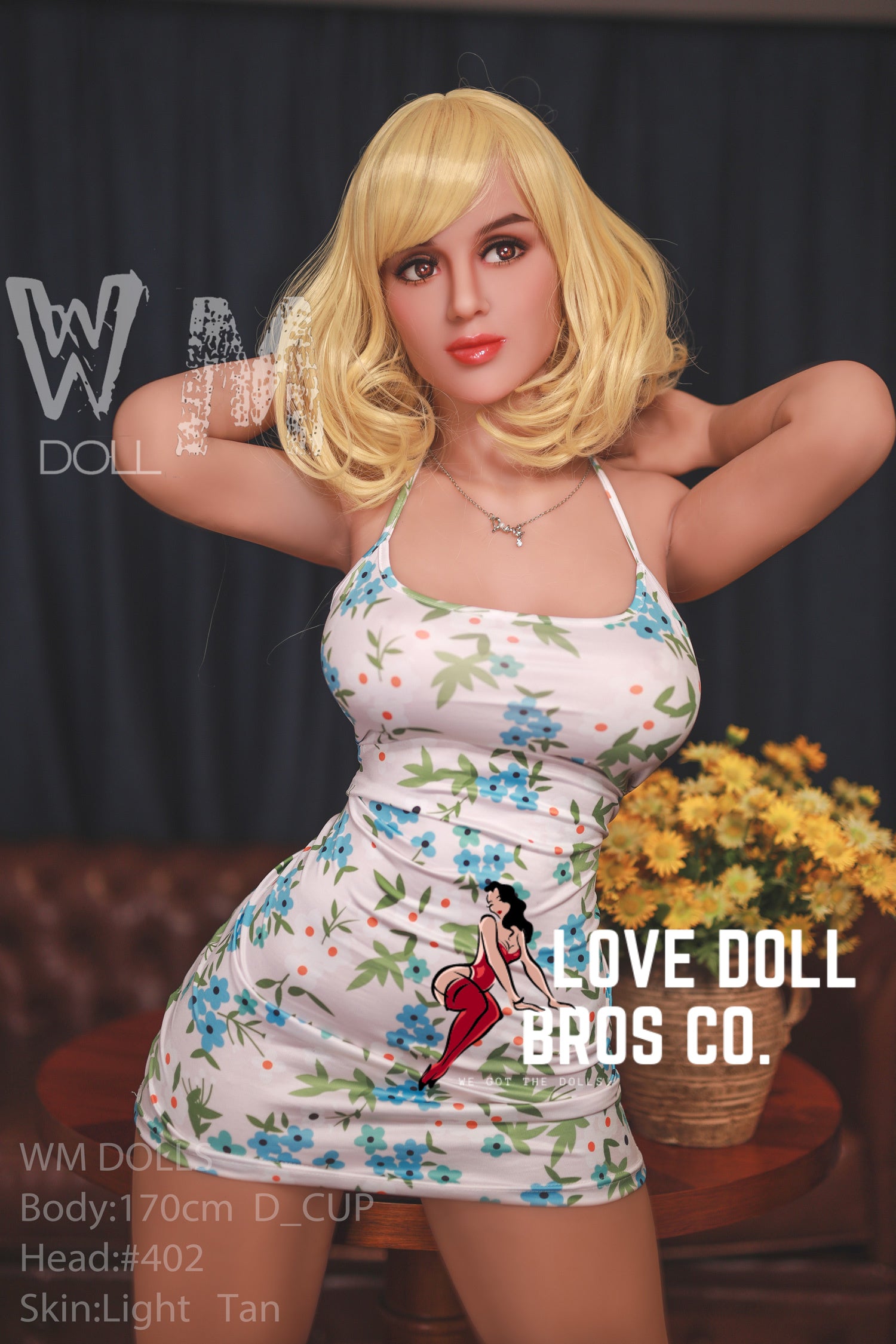 WM DOLL CURVY BLONDE TPE SEX DOLL - PEARL 170 CM – Love Doll Bros Co.