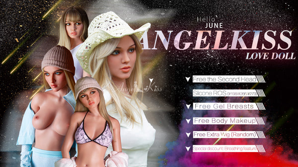 Experience the Ultimate Realism: Angel Kiss Silicone Sex Dolls June Promotion