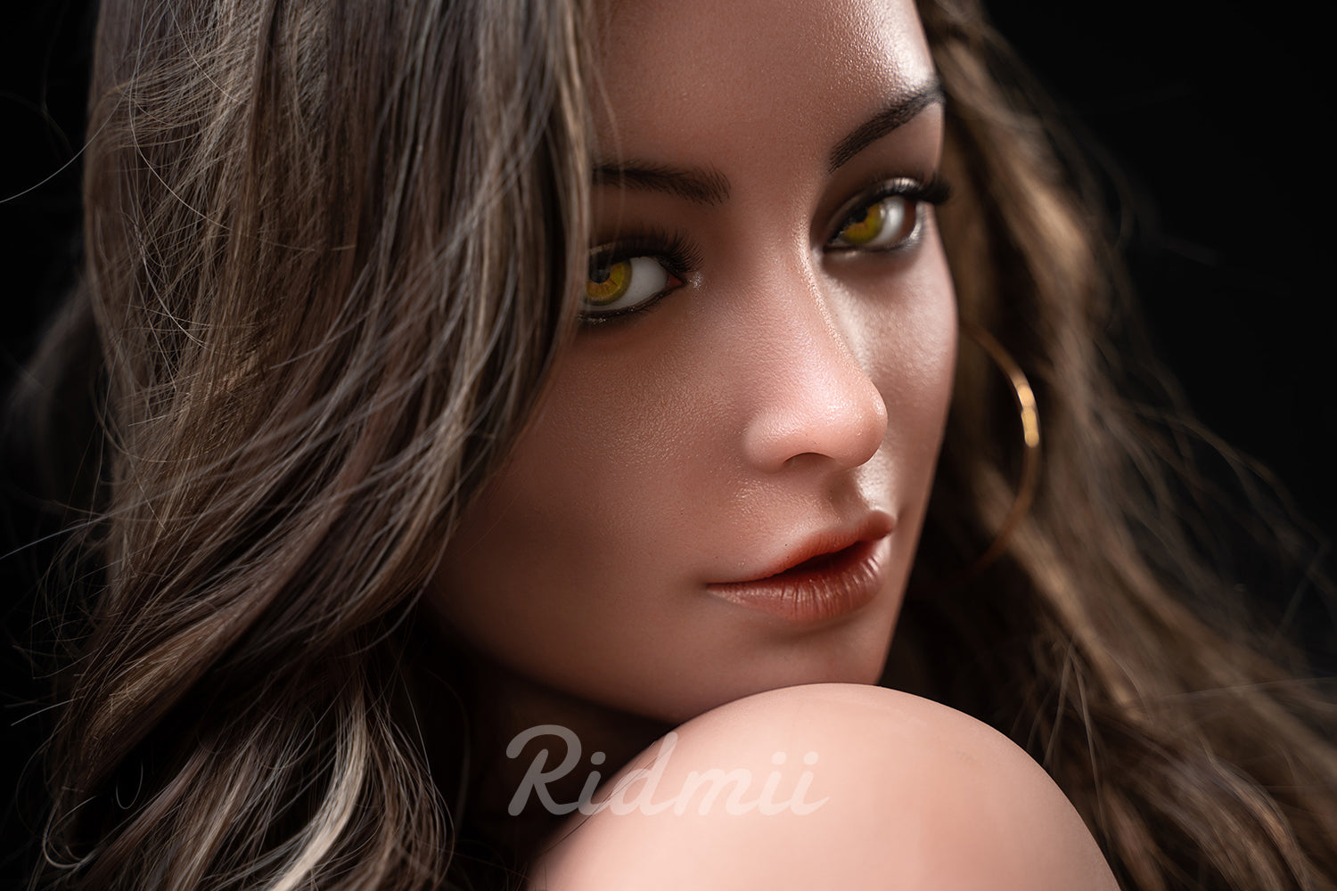 Ridmii 162cm (5ft3") Sexy Hybrid Silicone Head & TPE Body Sex Doll - Ashalee