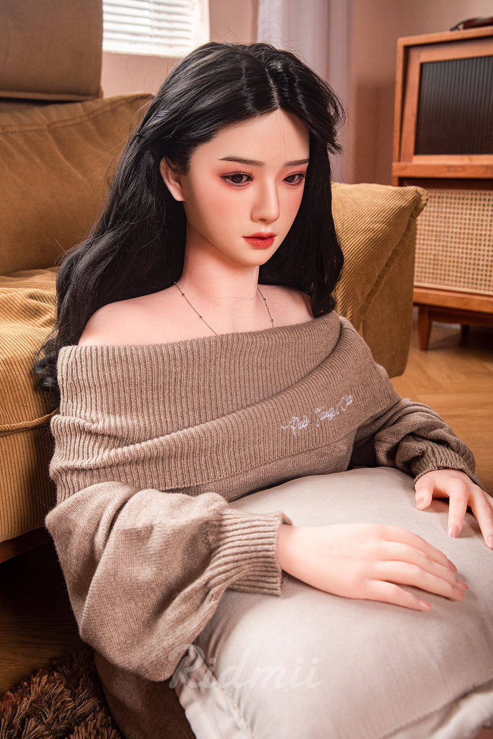 163cm (5ft3") Asian Hybrid Sex Doll Silicone Head & TPE Body - Muncey - APP Controlled, Ridmii, , Sexy Real Sex Dolls
