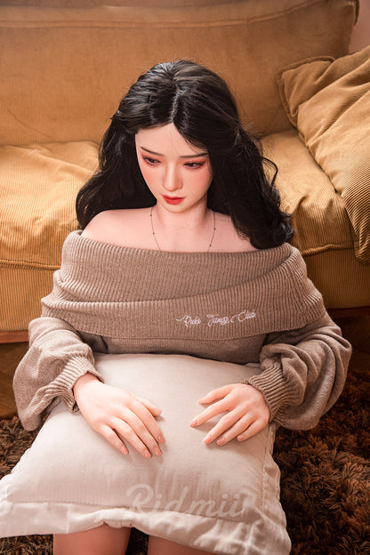 163cm (5ft3") Asian Hybrid Sex Doll Silicone Head & TPE Body - Muncey - APP Controlled, Ridmii, , Sexy Real Sex Dolls