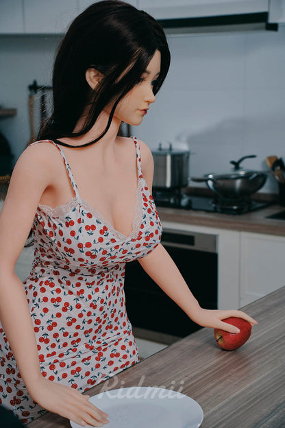 Ridmii 163cm (5ft3") Beautiful Sensual Hybrid Sex Doll Silicone Head & TPE Body - Olympia