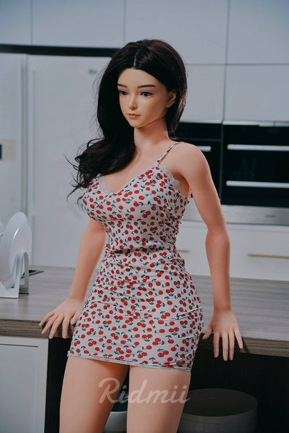 Ridmii 163cm (5ft3") Beautiful Sensual Hybrid Sex Doll Silicone Head & TPE Body - Olympia