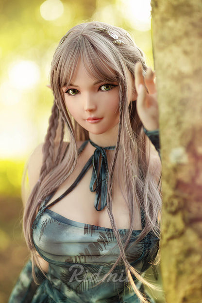 Ridmii 163cm (5ft3") Fantasy Elf Head Hybrid Sex Doll - Aggie