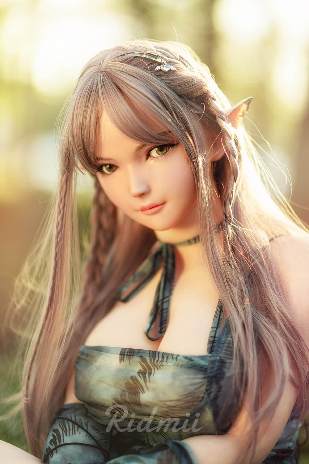Ridmii 163cm (5ft3") Fantasy Elf Head Hybrid Sex Doll - Aggie