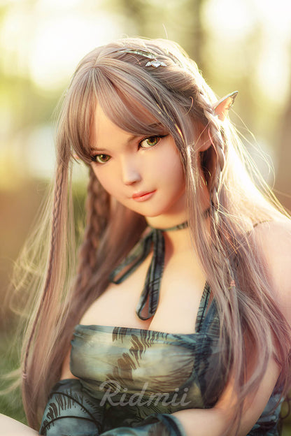 Ridmii 163cm (5ft3") Fantasy Elf Head Hybrid Sex Doll - Aggie