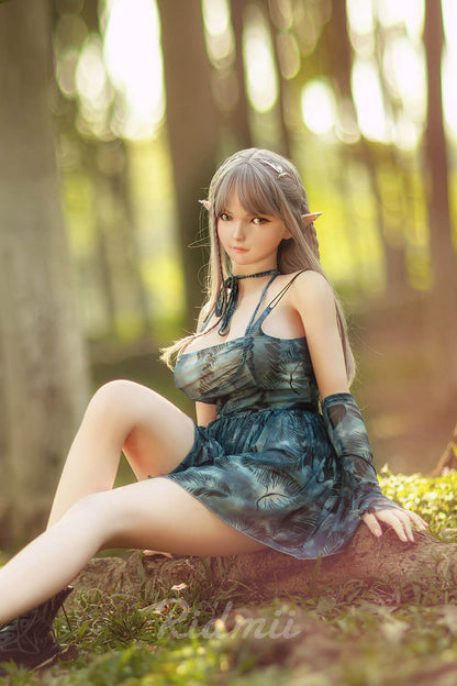 Ridmii 163cm (5ft3") Fantasy Elf Head Hybrid Sex Doll - Aggie