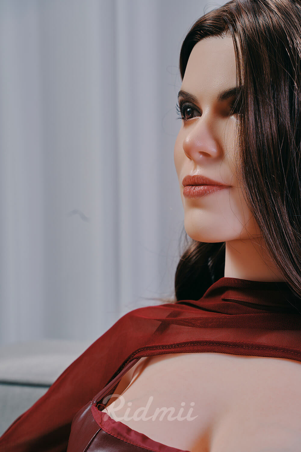 Ridmii 163cm (5ft3") Love Hybrid Doll Silicone Head TPE Body Doll - Alison