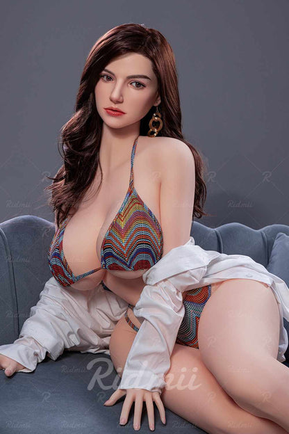 Ridmii 167cm (5ft6") Movable Jaw Hybrid Curvy Sex Doll – Marissa